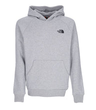 Carica l&#39;immagine nel visualizzatore di Gallery, FELPA THE NORTH FACE UNISEX FELPATA CON LOGO LATO CUORE E RETRO LOGO GRANDE STAMPATO
