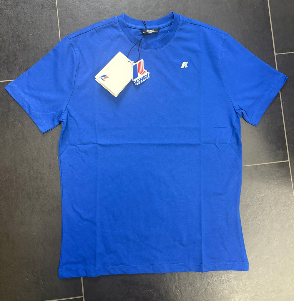 T-SHIRT K-WAY BASIC CON LOGO LATO CUORE GOMMA
