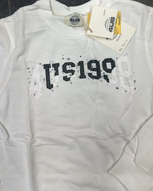 FELPA PACIOTTI UNISEX COTONE CON SCRITTA CENTRALE  CONSUMATA