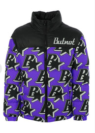 GIUBBINO BUTNOT UOMO PIUMINO CON STELLE E LOGO LATO CUORE