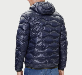 GIUBBINO BLAUER A ONDA CON BORDO GIALLO