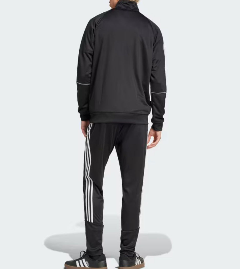 TUTA COMPLETA ADIDAS ZIP E CAPPUCCIO BASIC