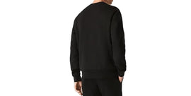 FELPA LACOSTE UOMO COTONE GIROCOLLO CON LOGO LATO CUORE CUCITO