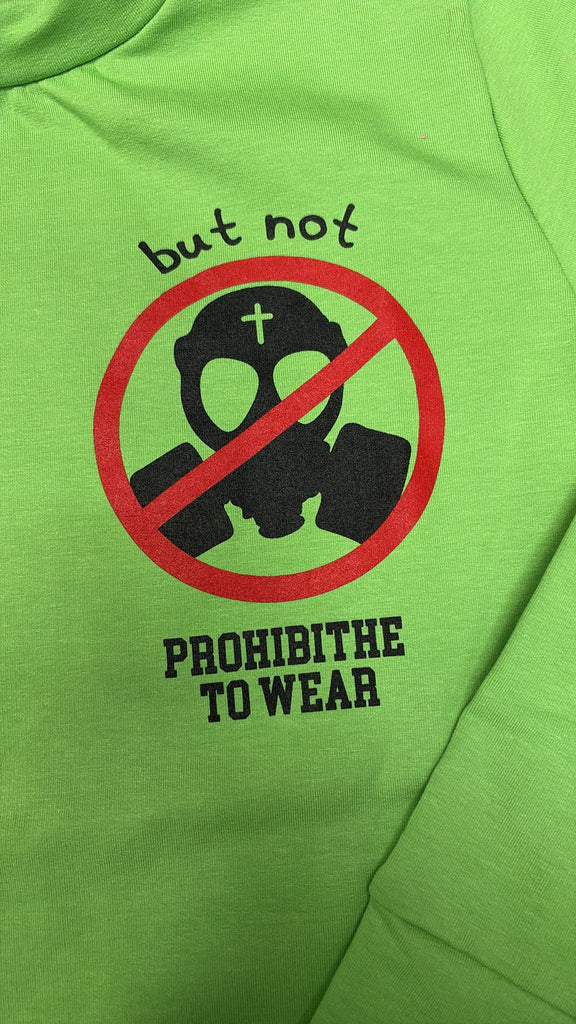 FELPA BUTNOT BAMBINO FELPATA CON LOGO LATO CUORE DIVIETO