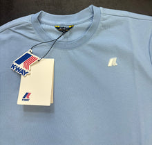 Carica l'immagine nel visualizzatore di Gallery, T-SHIRT K-WAY BASIC CON LOGO LATO CUORE GOMMA