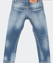 Carica l&#39;immagine nel visualizzatore di Gallery, PANTALONE JEANS DSQUARED TARGHETTA POSTERIORE MARRONE