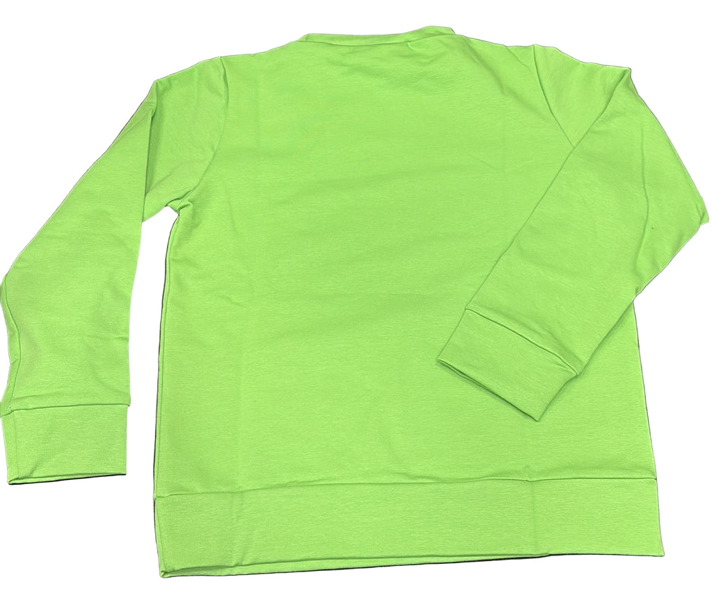 FELPA BUTNOT BAMBINO FELPATA CON LOGO LATO CUORE DIVIETO