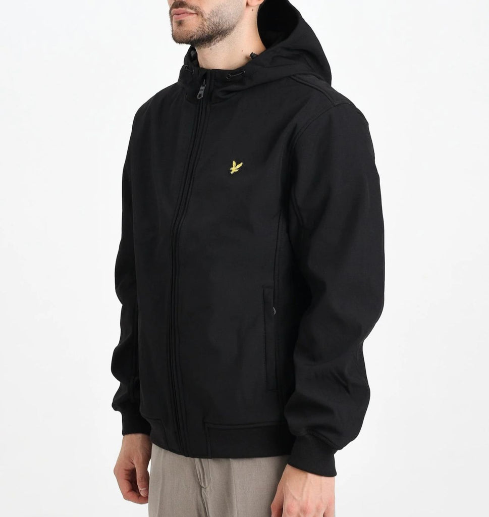 GIUBBINO LYLE & SCOTT UOMO FELPATO LOGO LATO CUORE CON CAPPUCCIO