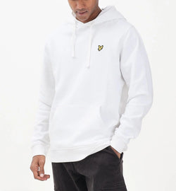 FELPA LYLE & SCOTT UOMO FELPATA CON CAPPUCCIO E LOGO AQUILA LATO CUORE